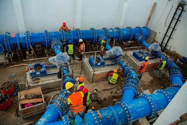 Brice Clotaire Oligui Nguema inaugure la station de pompage d’eau potable du PK5 : une avancée majeure pour l’accès à l’eau à Libreville