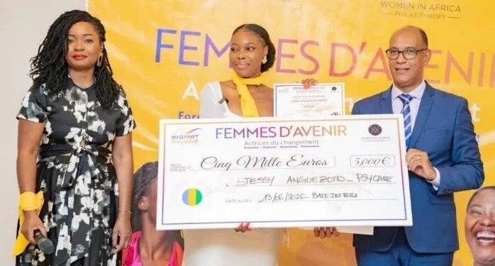 Femmes d’Avenir : Stessy Anguezomo, entrepreneure engagée, incarne la réussite du programme d’autonomisation des femmes au Gabon