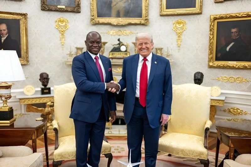Quand “Trade not Aid” devient réalité : Oligui Nguema parle business, pas assistance, avec Donald Trump