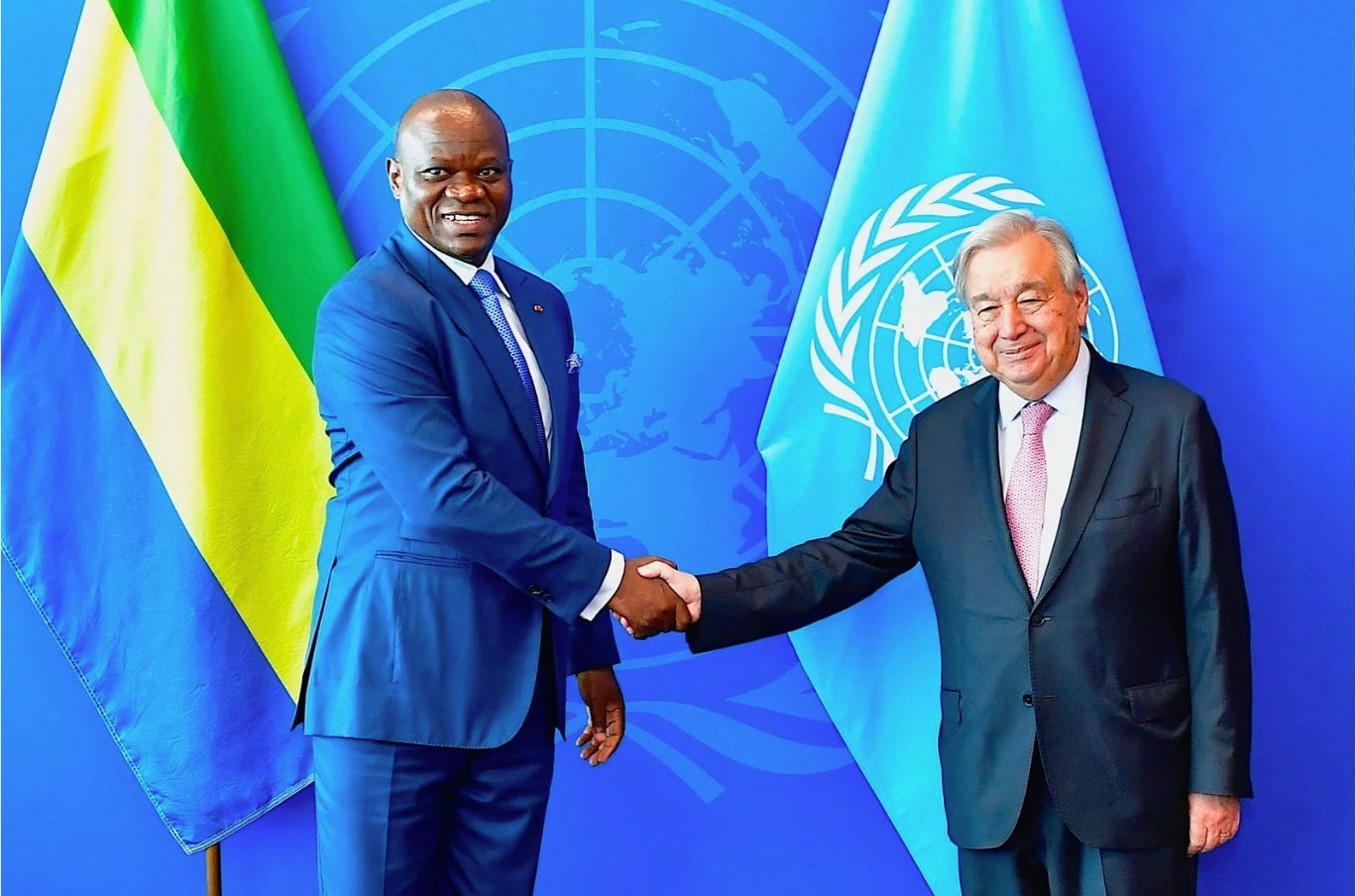 AGNU 2025 : Oligui Nguema reçu par António Guterres et Annalena Baerbock