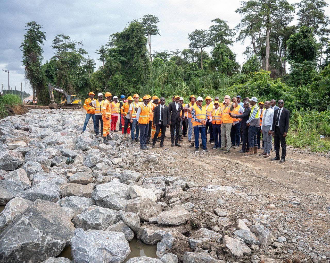 Travaux du Camp de Gaulle : Barro Chambrier touche du doigt le niveau d’avancement de trois projets majeurs interconnectés