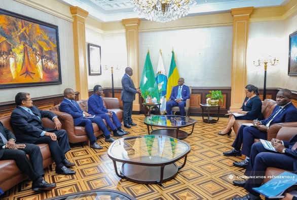Oligui Nguema reçoit Atlantic Group : vers un partenariat stratégique pour accélérer la transformation économique du Gabon