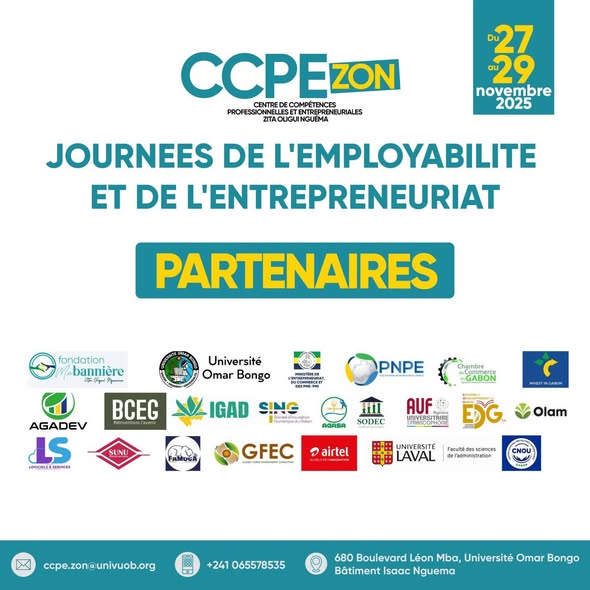 Entrepreneuriat et insertion : les Journées de l'employabilité ouvrent leurs portes au CCPE Zita Oligui Nguema