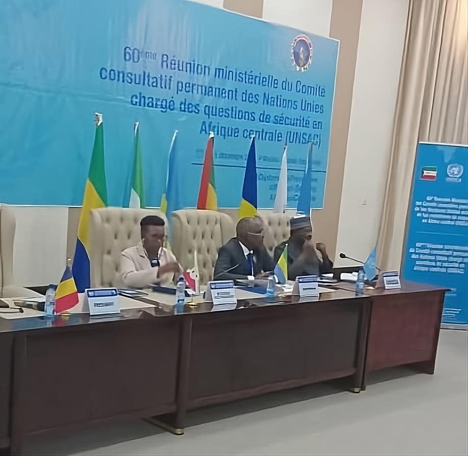 Coopération régionale : Le Gabon participe à la 60ᵉ réunion ministérielle de l’ONU sur la sécurité en Afrique centrale