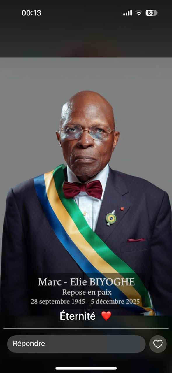 Hommage à Marc-Elie Biyoghe : une voix, une plume et une conscience de la République s’éteignent