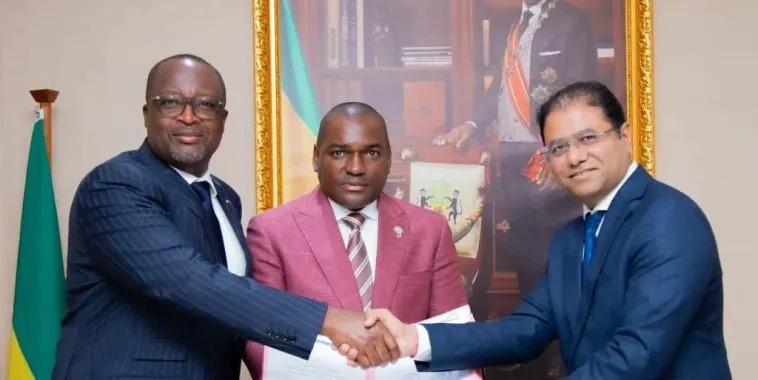  Anges Kevin NZIGOU présent la vision de la plateforme