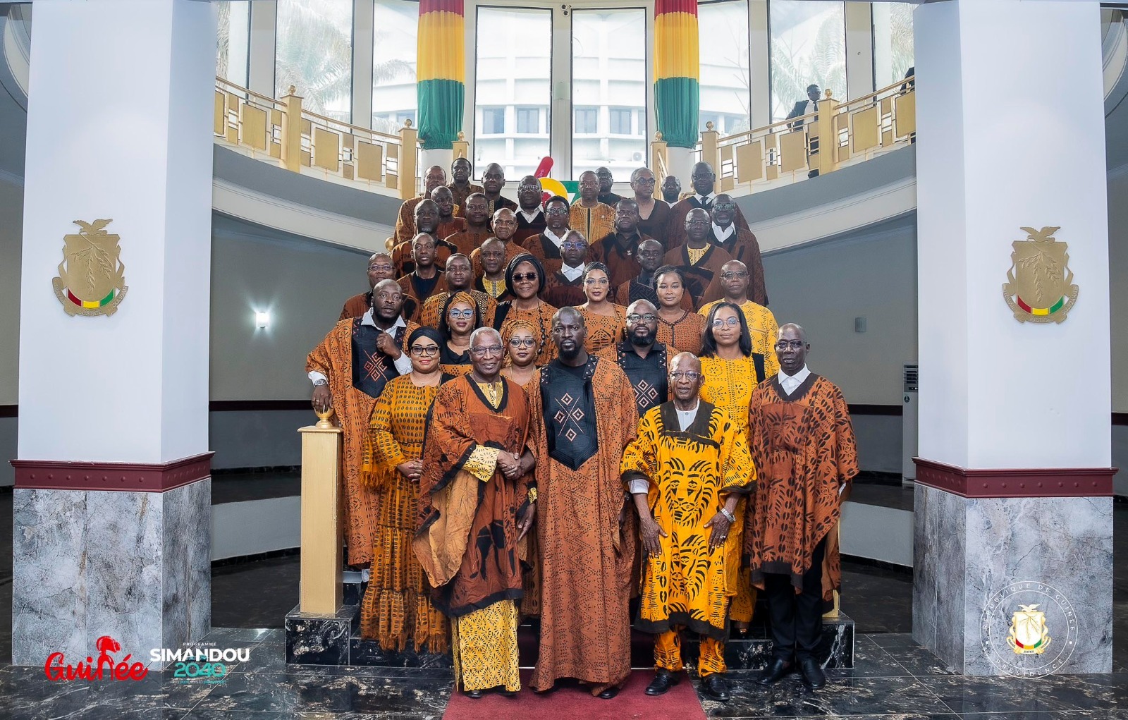  Anges Kevin NZIGOU présent la vision de la plateforme