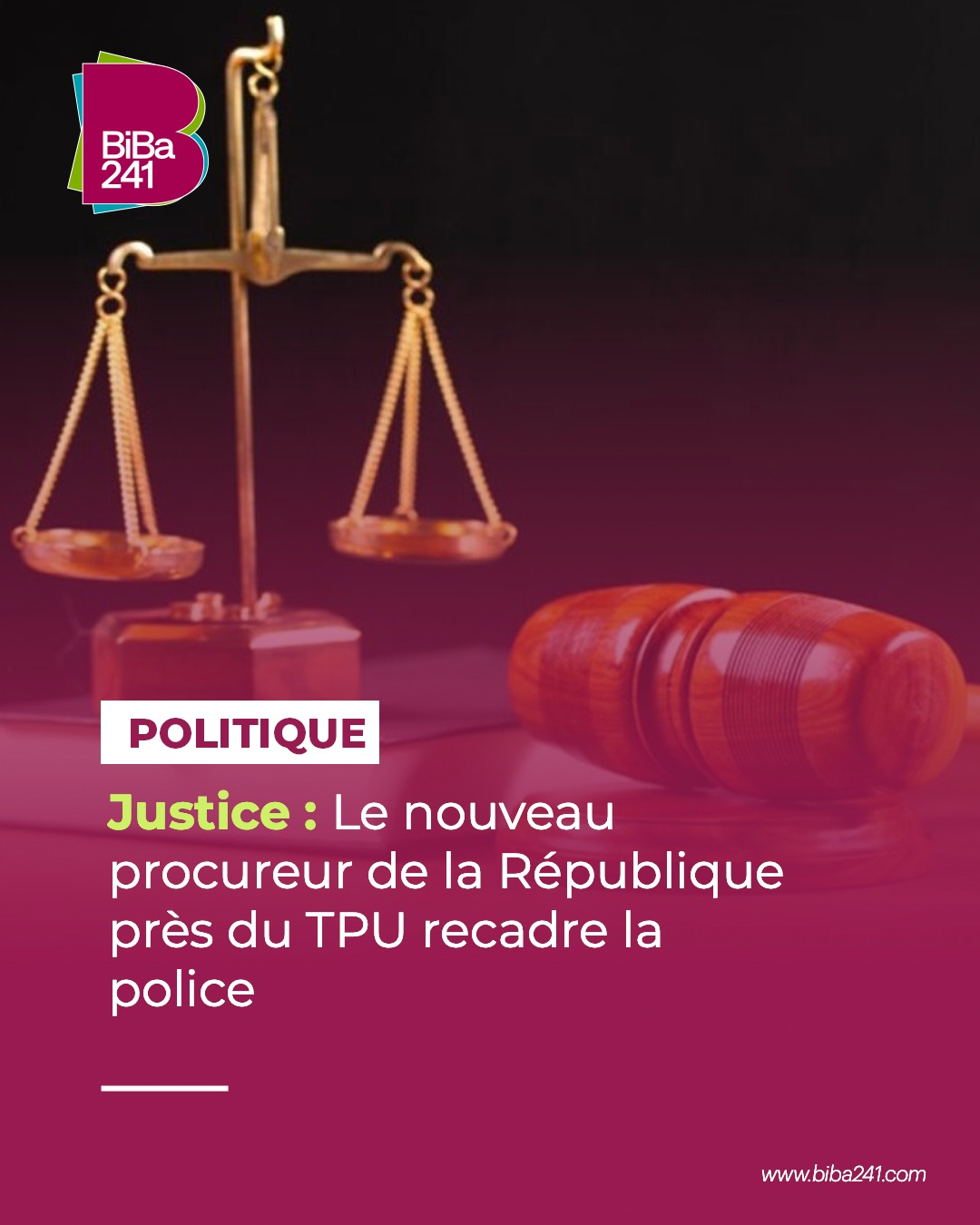 Justice : le nouveau procureur de la République près du TPU recadre la police