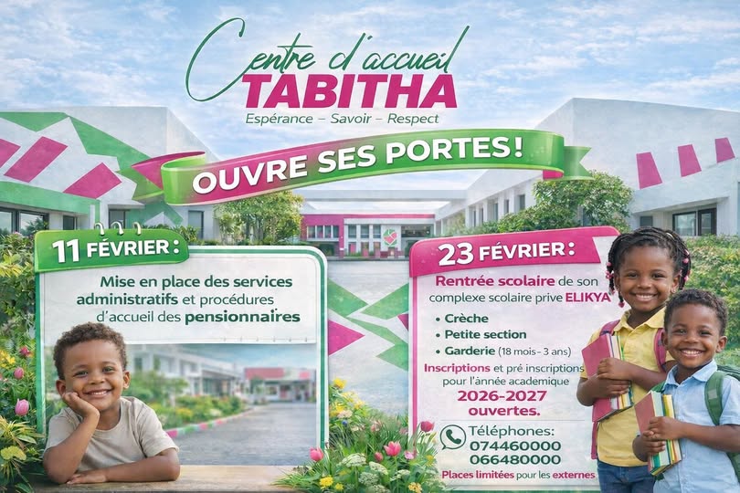 Protection de l’enfance : Tabitha et le complexe scolaire ELIKYA entame son ouverture progressive