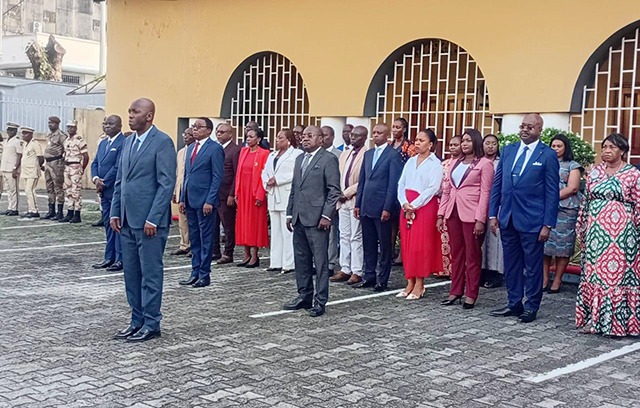  Anges Kevin NZIGOU présent la vision de la plateforme