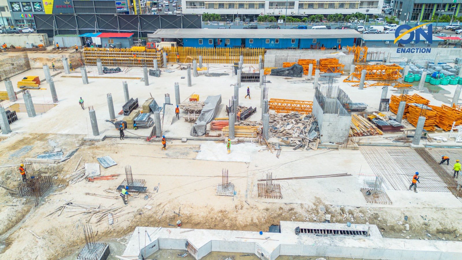 Tour H de Libreville : achèvement du gros œuvre dans 2 ans