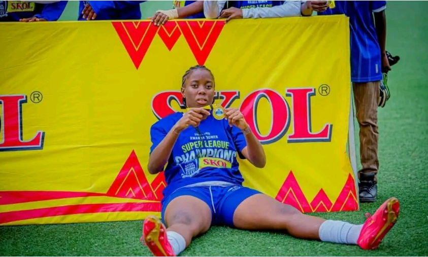 Football féminin : Coralie Eyang réalise le doublé historique avec Rayon Sports Women FC