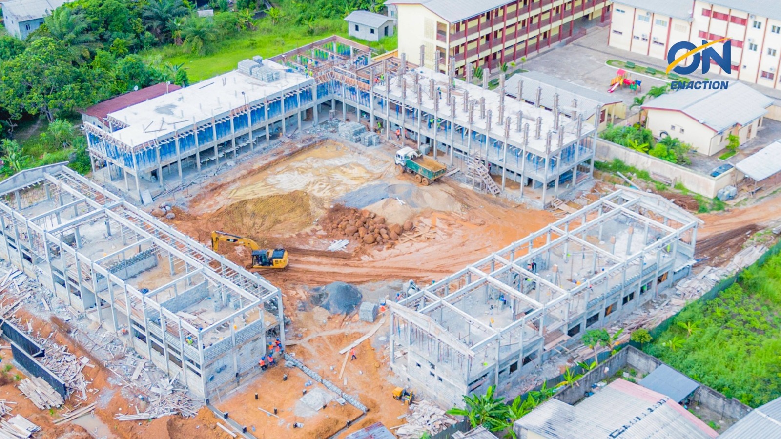Libreville : le complexe scolaire d’Ondogo en pleine extension