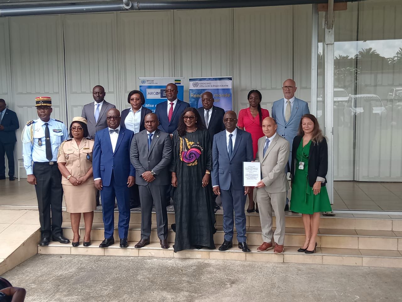  Anges Kevin NZIGOU présent la vision de la plateforme