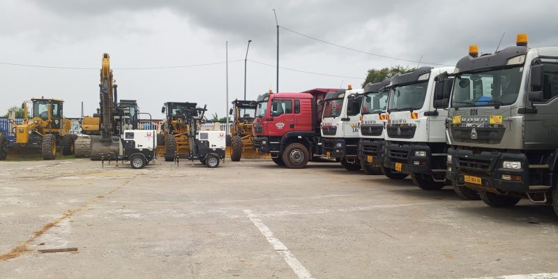 Port-Gentil : des engins mobilisés pour accélérer les projets d'entretien et de développement urbain