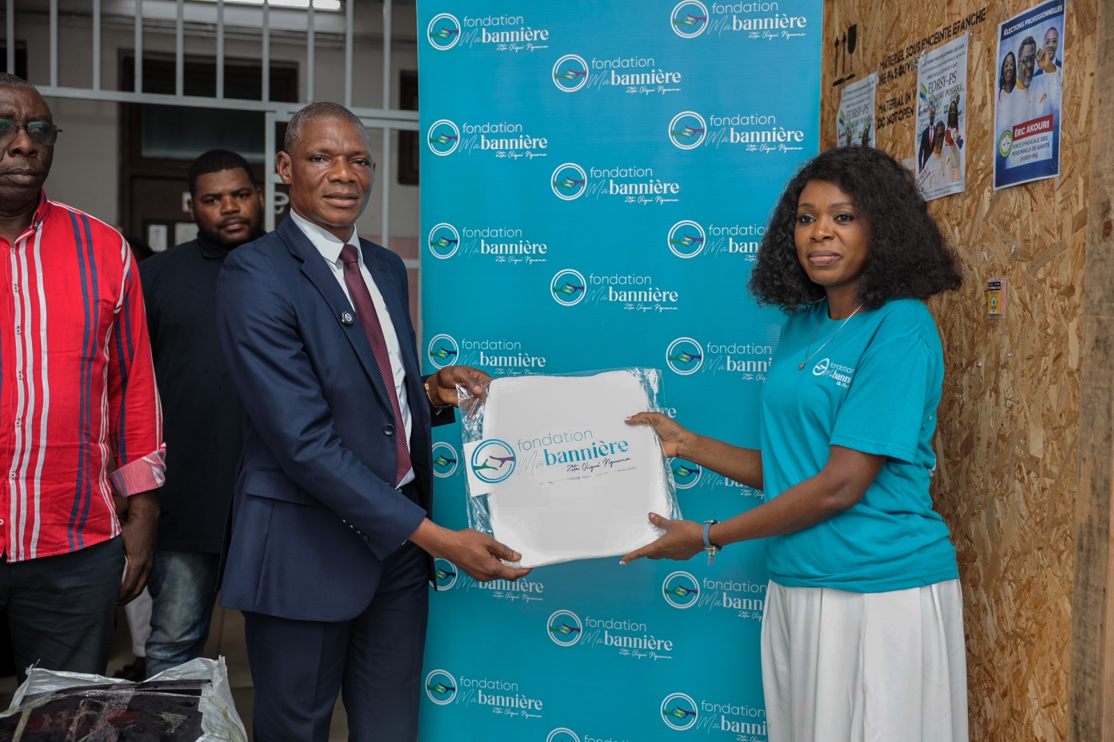  Anges Kevin NZIGOU présent la vision de la plateforme