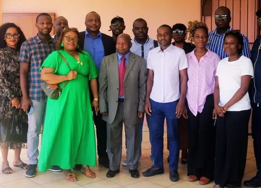  Anges Kevin NZIGOU présent la vision de la plateforme