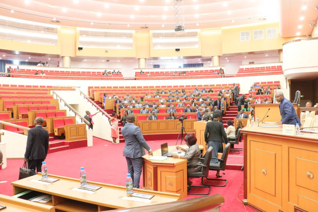  Anges Kevin NZIGOU présent la vision de la plateforme