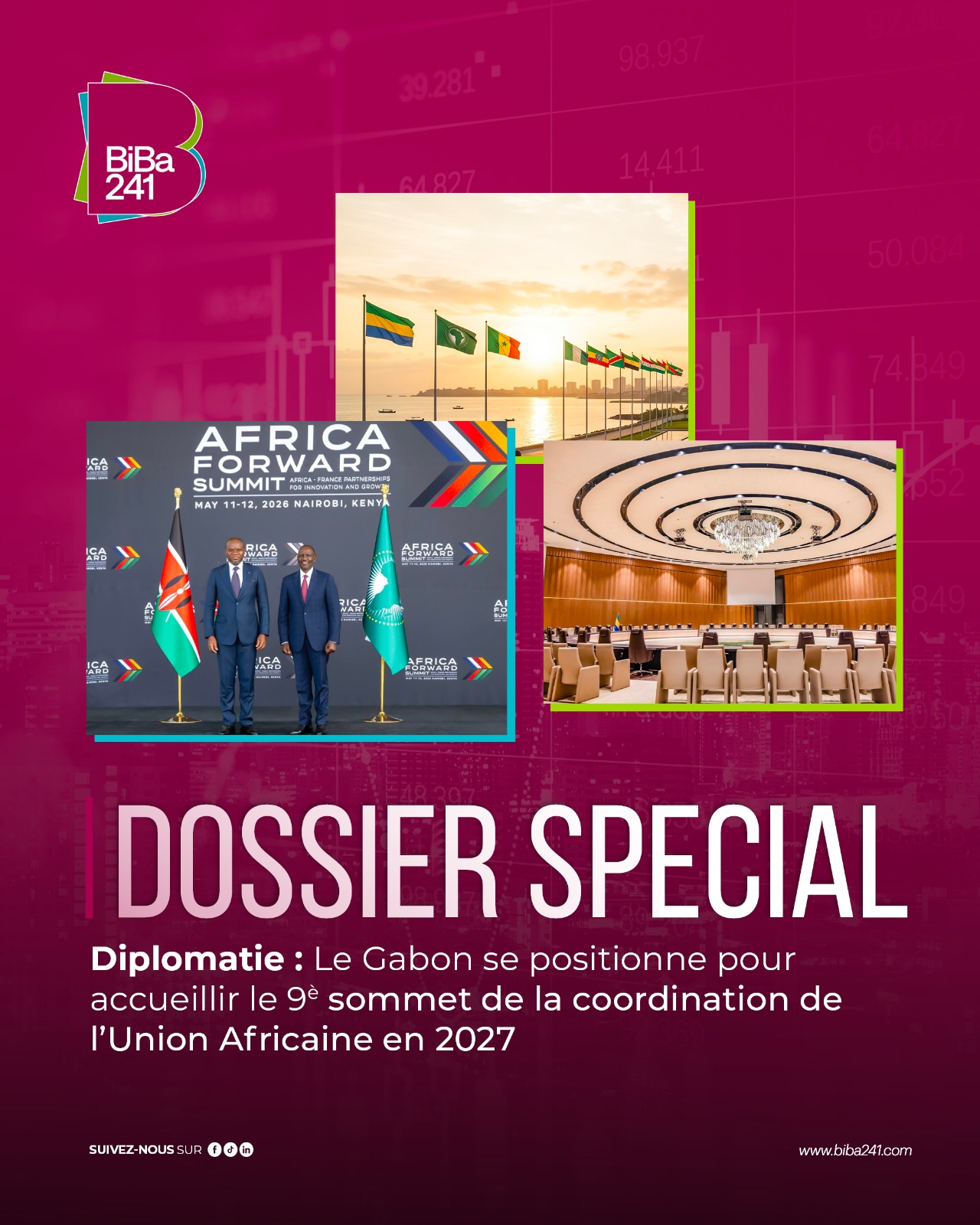 Diplomatie : Le Gabon se positionne pour accueillir le 9ème sommet de la coordination de l’Union Africaine en 2027