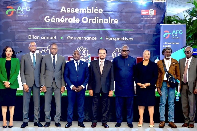 AFG Bank Gabon : un bilan en hausse de 37 % et 1 419 milliards FCFA d’actifs en 2025