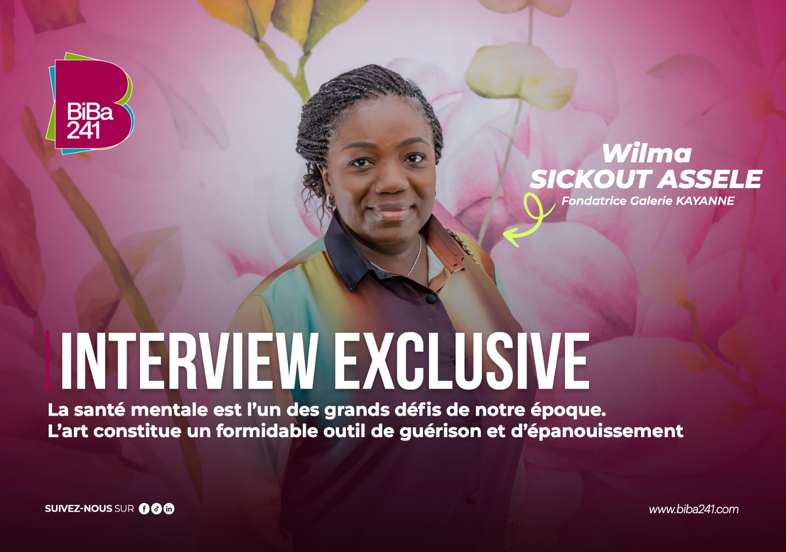 Gabon : La santé mentale est l'un des grands défis de notre époque , interview exclusif de Mme Wilma SICKOUT ASSELE