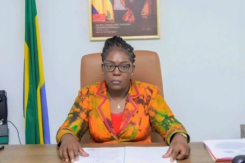  Anges Kevin NZIGOU présent la vision de la plateforme