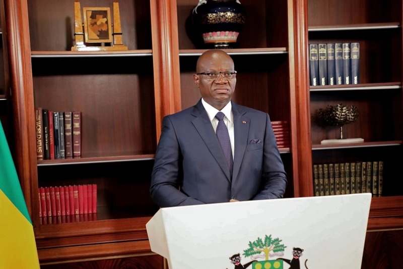  Anges Kevin NZIGOU présent la vision de la plateforme