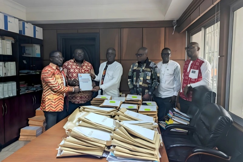  Anges Kevin NZIGOU présent la vision de la plateforme