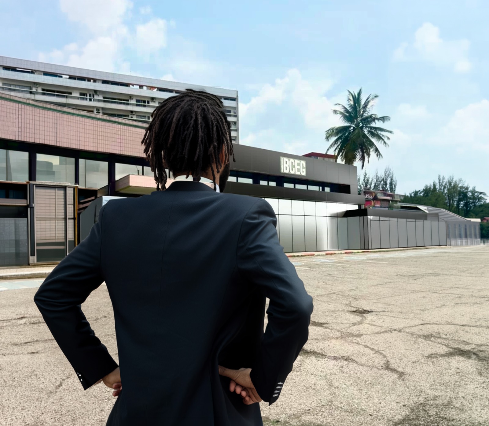  Anges Kevin NZIGOU présent la vision de la plateforme