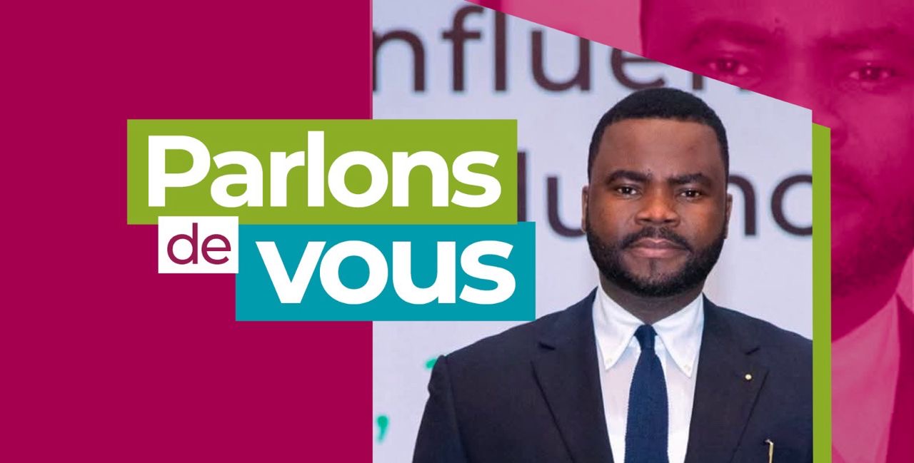  Anges Kevin NZIGOU présent la vision de la plateforme