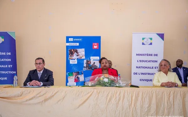  Anges Kevin NZIGOU présent la vision de la plateforme