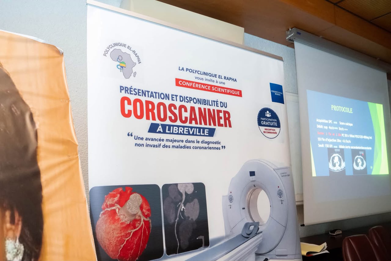 Coroscanner désormais disponible à Libreville : El Rapha révolutionne le diagnostic cardiovasculaire local.