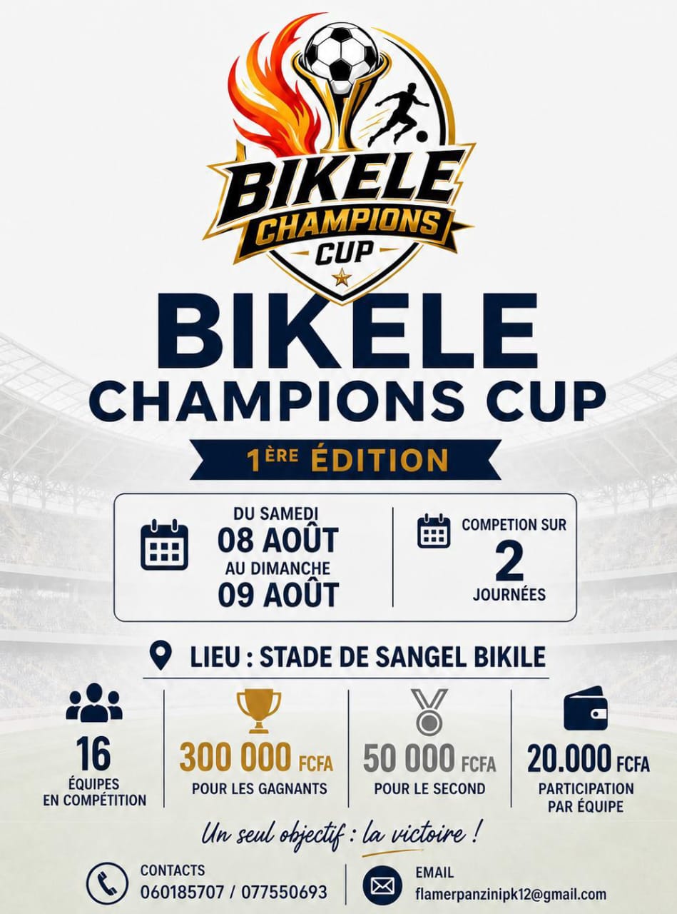 Bikélé Champions Cup : 16 équipes attendues pour la première édition