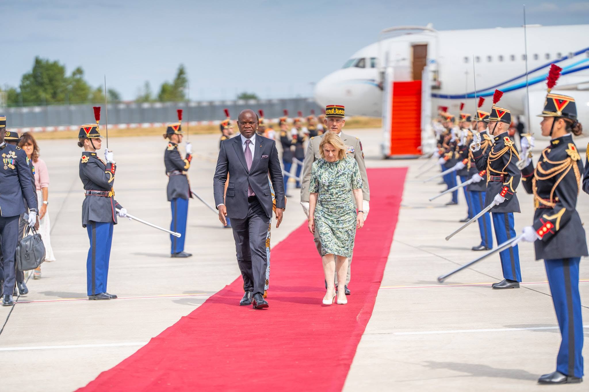  Anges Kevin NZIGOU présent la vision de la plateforme