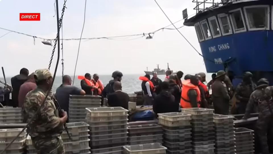 Gabon : Des navires congolais interpellés en pleine pêche illégale au large des côtes