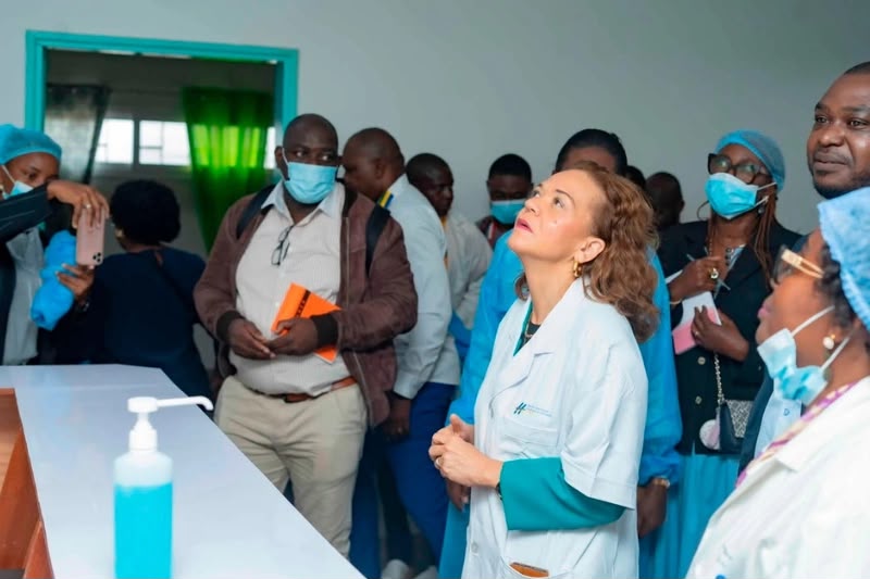 Port-Gentil : La ministre de la Santé évalue les capacités des structures hospitalières