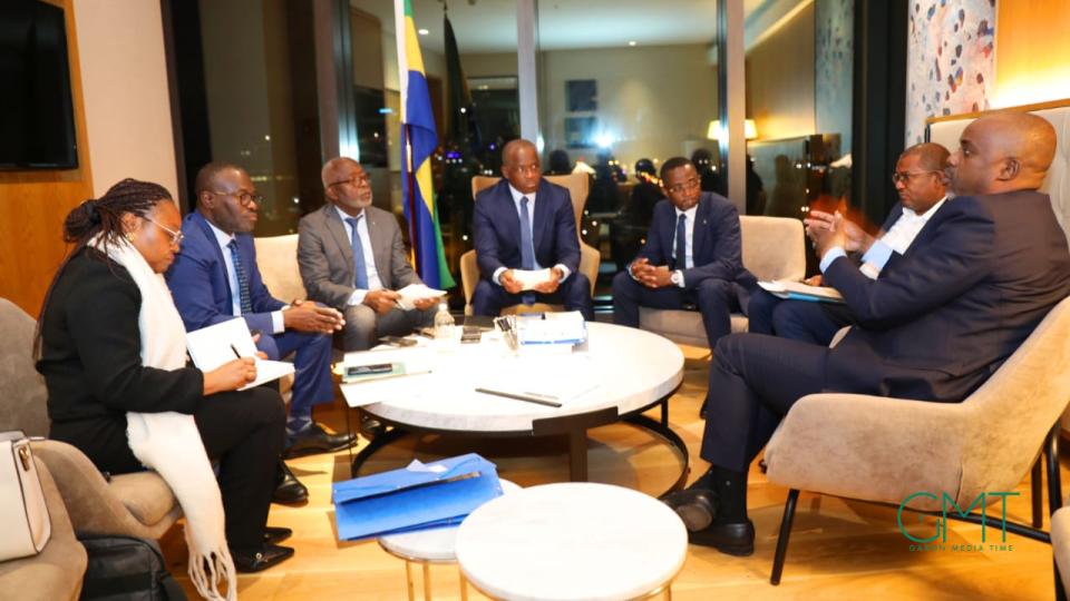  Anges Kevin NZIGOU présent la vision de la plateforme