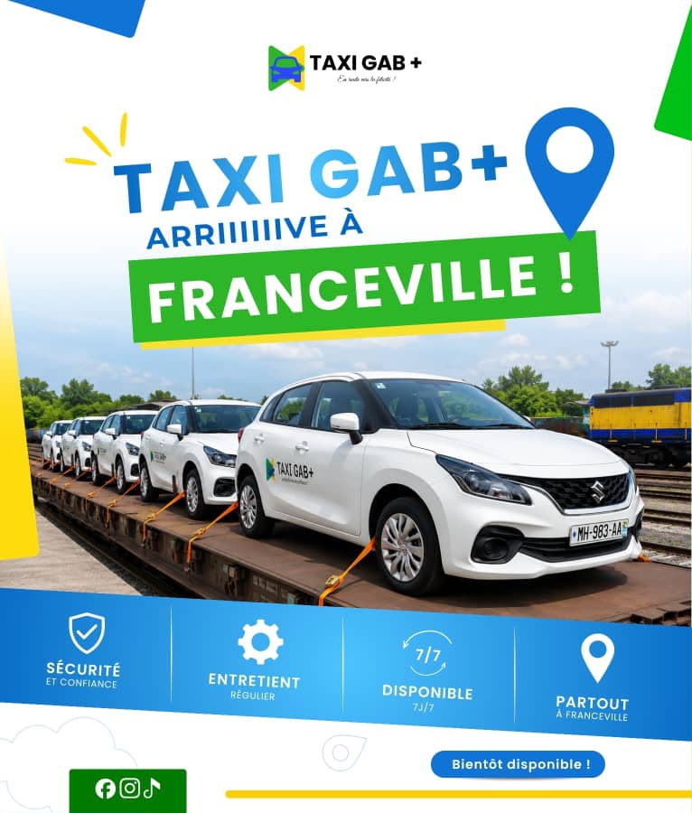 Mobilité urbaine : Taxi Gab+ débarque à Franceville