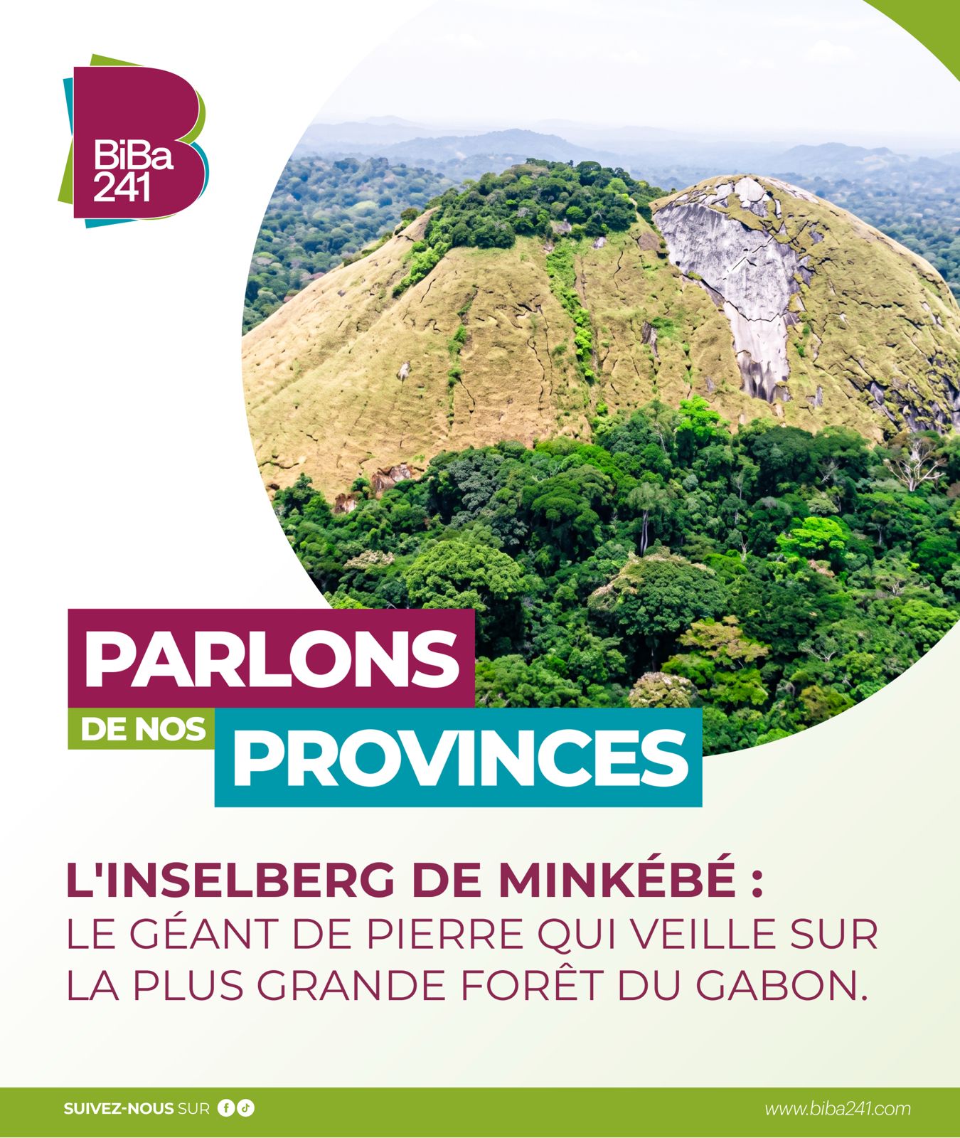 Parlons de nos provinces   L'inselberg de Minkébé : Le géant de pierre qui veille sur la plus grande forêt du Gabon