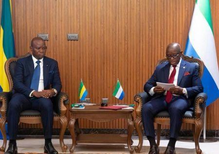 Gabon-Sierra Leone : vers l’exemption de visa pour les diplomates et détenteurs de passeports de service