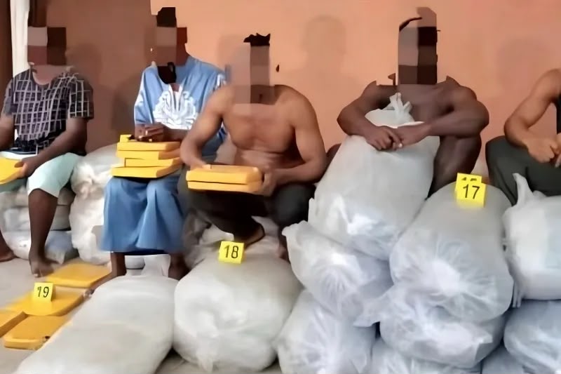 Gabon : 1,3 tonne de cannabis saisie sur les côtes valant 800 millions de FCFA