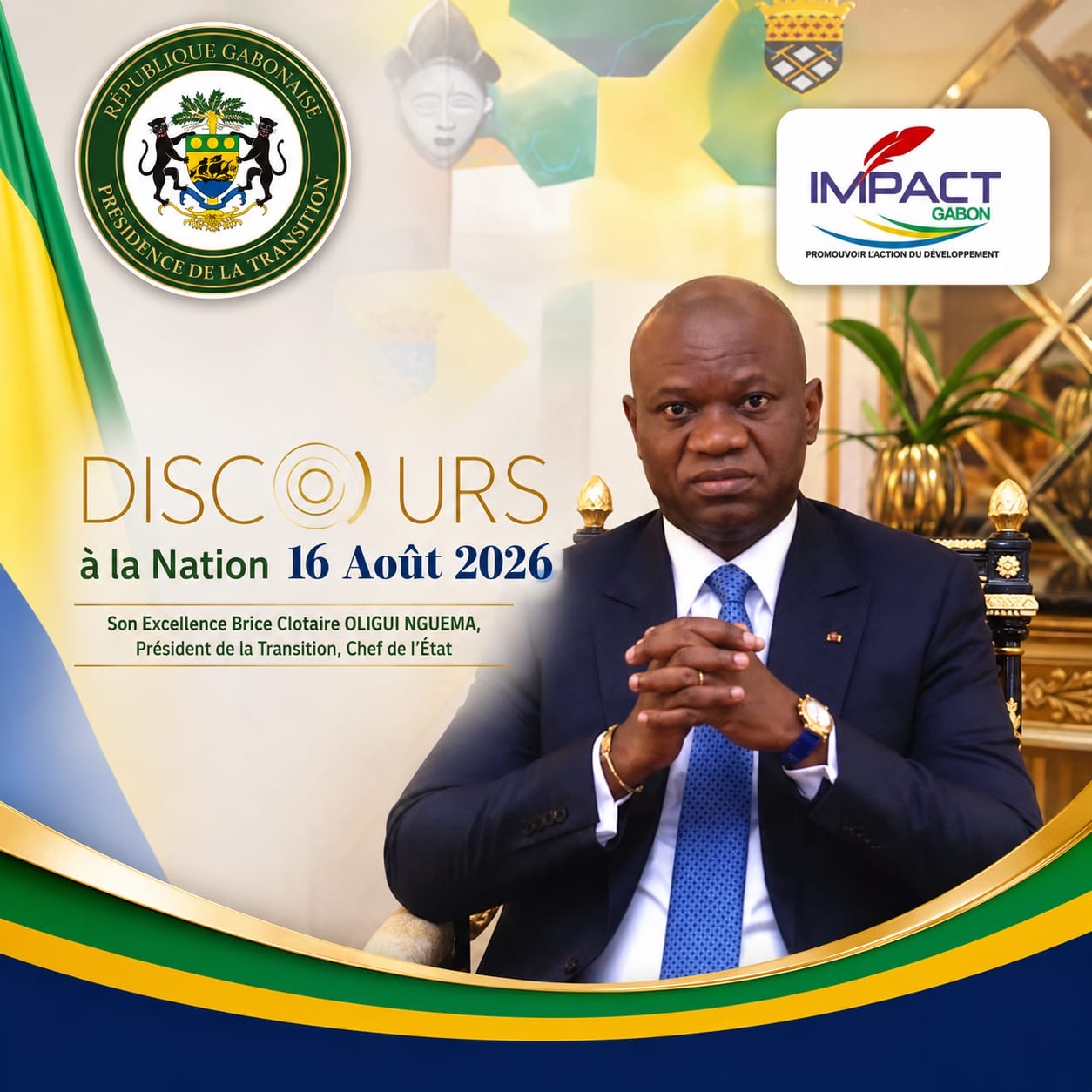 Adresse du Chef de l’État à la Nation : Oligui Nguema attendu sur les grands enjeux du Gabon