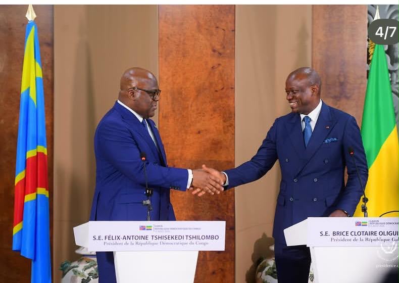 Gabon–RDC : trois accords sur le dialogue diplomatique, l’exemption de visas et la coopération générale