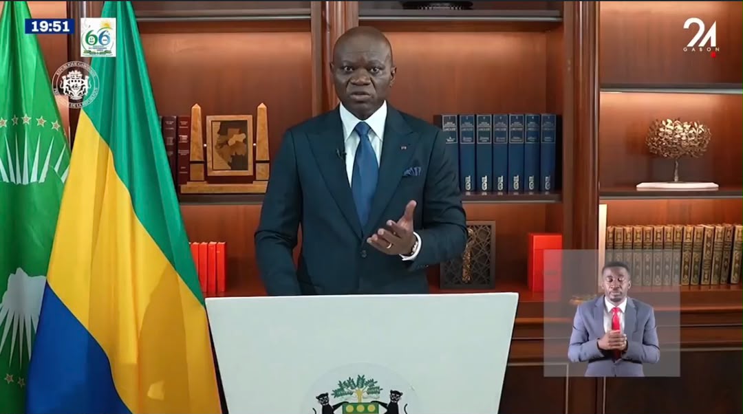  Anges Kevin NZIGOU présent la vision de la plateforme