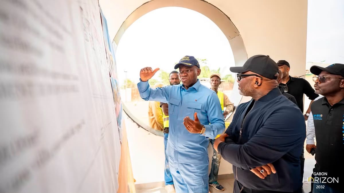 Franceville : Oligui Nguema passe les chantiers structurants au crible.