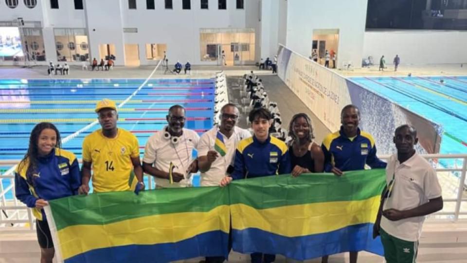 Natation : Lacour et Jaber mettent le Gabon à l’honneur à Dakar
