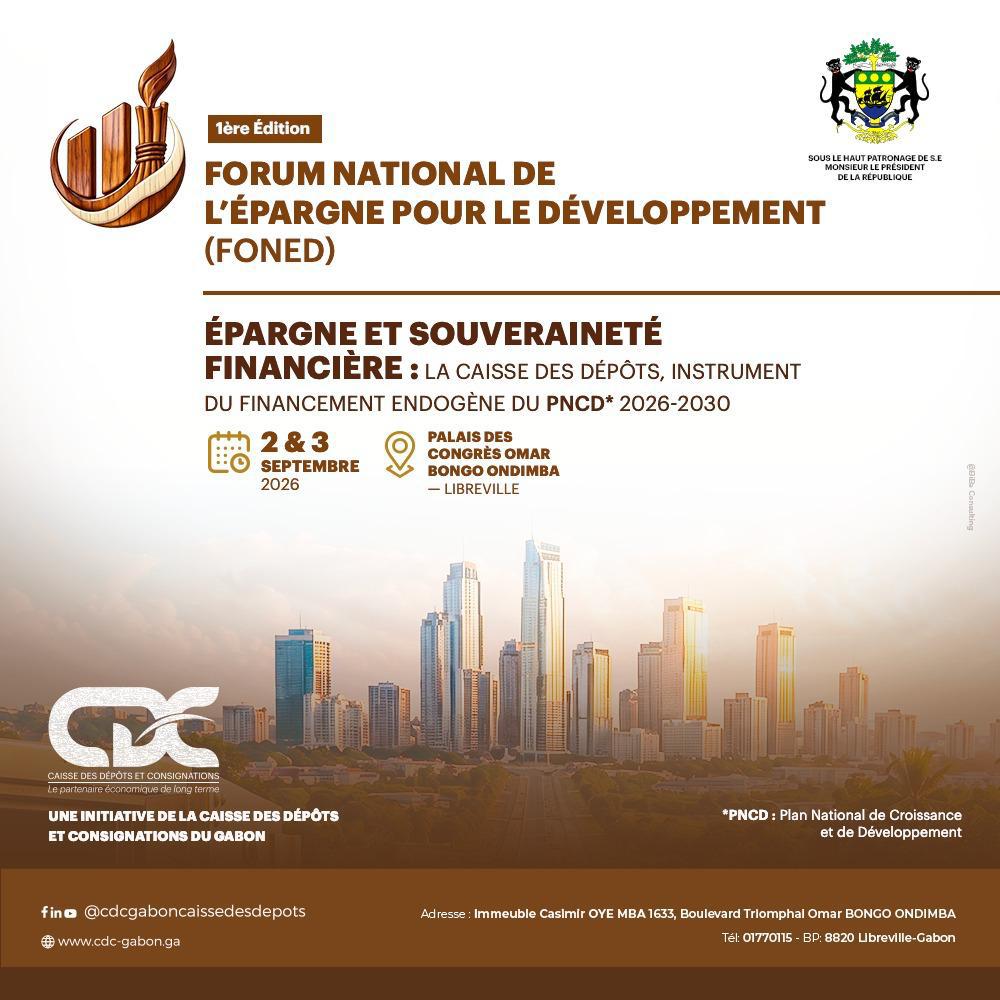 FONED 2026  : La CDC lance  la première édition du Forum national de l’épargne pour le développement