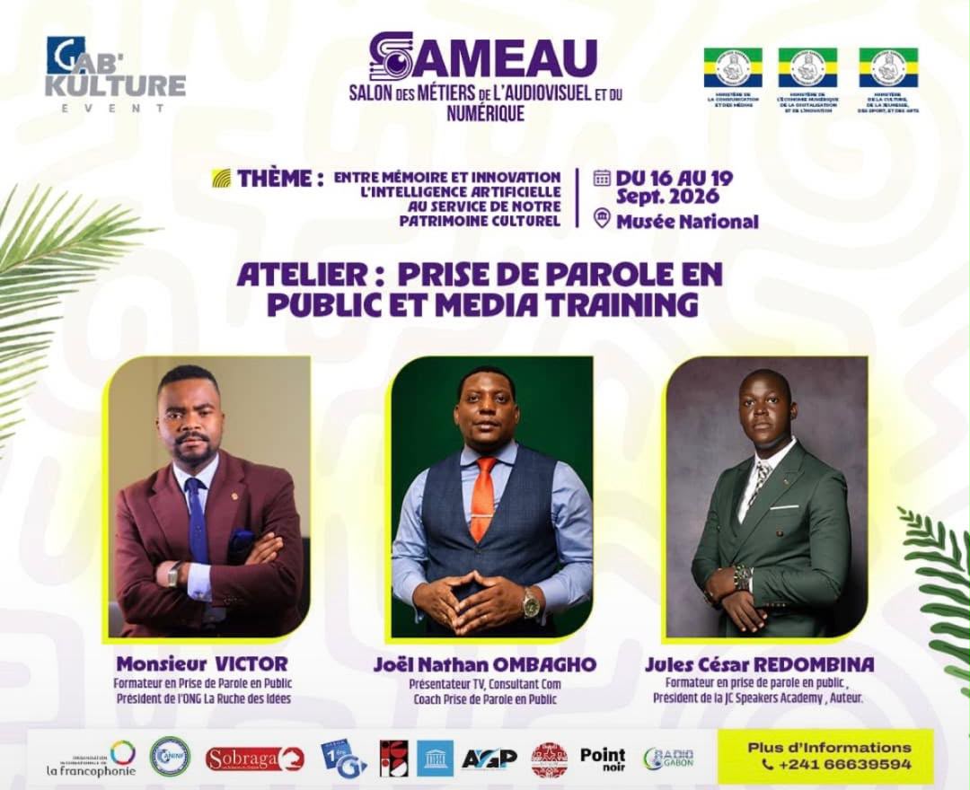  Anges Kevin NZIGOU présent la vision de la plateforme