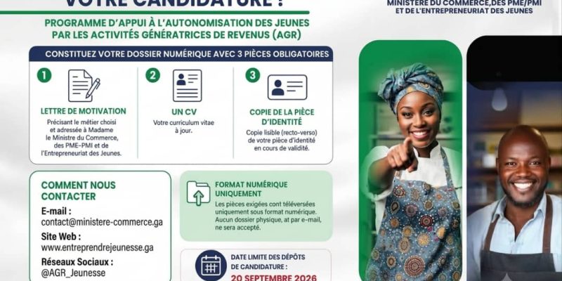 Entrepreneuriat : 400 jeunes appelés à intégrer des secteurs porteurs