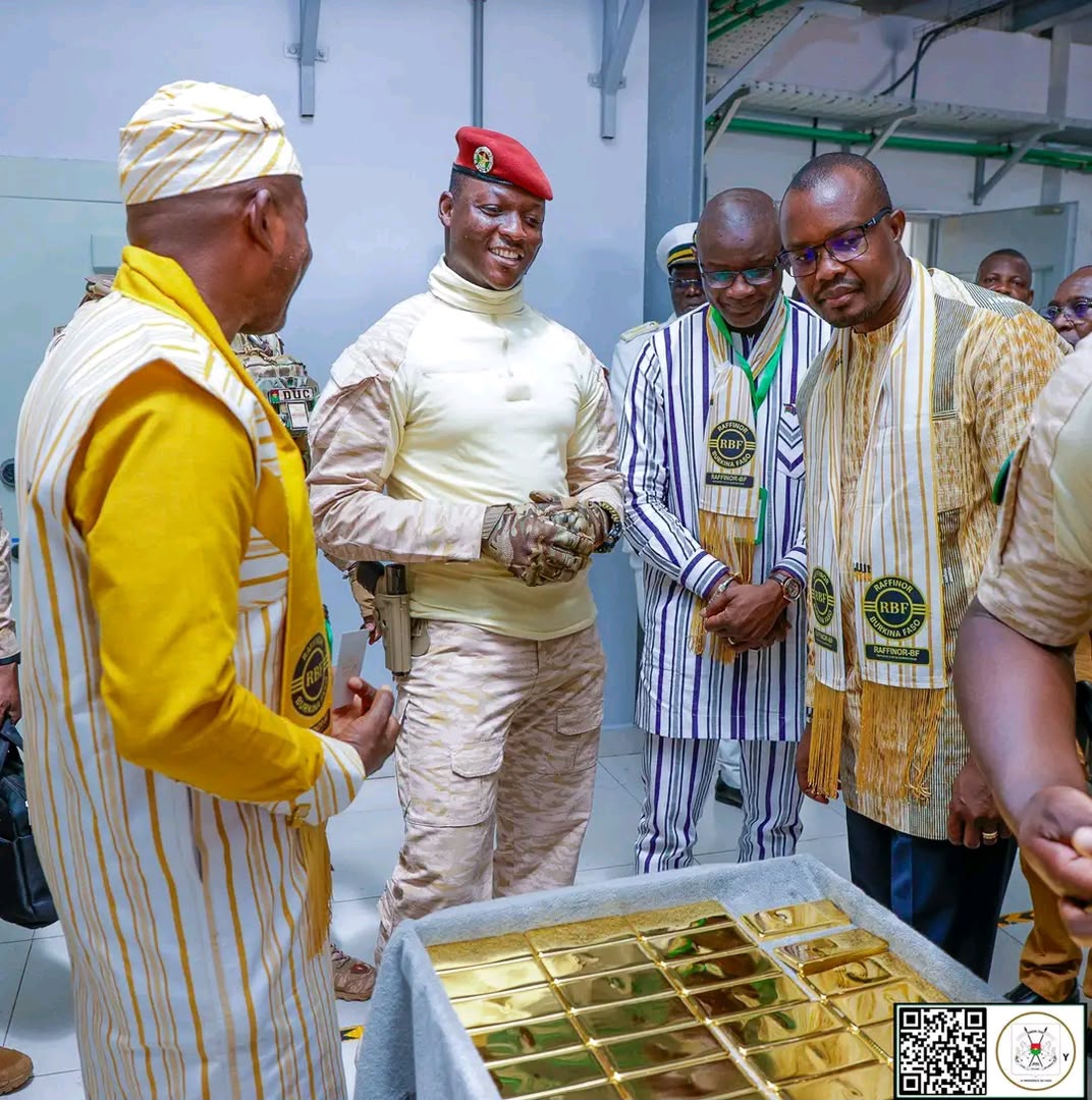 Burkina Faso : Ibrahim Traoré inaugure la première raffinerie d’or du pays